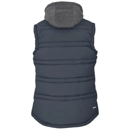 Ladies Okinawa Bodywarmer Charcoal Back
